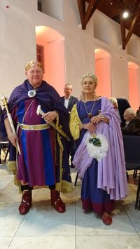 Kaiser Vespasian und Antonia Caenis